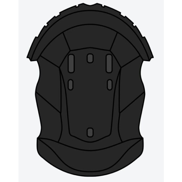 KTM Wraaap helmet crown padding